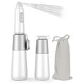 thumbnail image 2 of SkyAuks Portable Bidet, Handheld Bidet, Portable Bidet Sprayer with Adjustable Water Pressure, USB Rechargeable Handheld Personal Bidet Sprayer with Travel Bag, Gray, 2 of 7