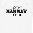 thumbnail image 4 of Inktastic I Love My Mawmaw with Arrow Boys or Girls Baby Bodysuit, 4 of 5