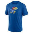 thumbnail image 2 of Men's Royal Kansas Jayhawks Classic Primary Tri-Blend T-Shirt, 2 of 3