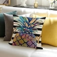 thumbnail image 3 of SHANXI Home Decor Decorative Throw Pillow Case with Black White Stripes for Sofa 12x12in, 3 of 5