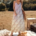 thumbnail image 2 of Mermaid Fish Scales Fine Art Sleeveless Dress Summer Dress Woman 2025, 2 of 7