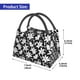 thumbnail image 2 of Fotbe Lilies Flowers Bolsa Térmica Portátil con Estampado, Bolsa de Entrega de Alimentos Aislada, Bolsa Reutilizable de Gran Capacidad para Comidas y Supermercado, 2 of 6