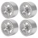 thumbnail image 1 of Ruedas Beadlock de aleación de aluminio, ruedas ligeras de cinco radios para coche Axial SCX10 90046 RC, 4 Uds., 1 of 8