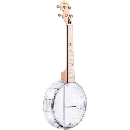 Gold Tone Lightup Little Gem Banjo-Ukulele (Amethyst) Diamond