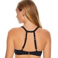 thumbnail image 3 of Becca by Rebecca Virtue BLACK Color Code Alex Bikini Swim Top, US 32D, UK 32D, 3 of 4