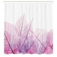 thumbnail image 2 of Ambesonne Flower Shower Curtain, Spring Time Fantasy, 69"Wx70"L, Pink Purple, 2 of 4