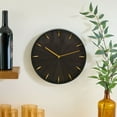 thumbnail image 4 of Better Homes & Gardens 11.5 Quartz Battery Modern Woodgrain Indoor Wall Clock, Easy Installation, 4 of 9