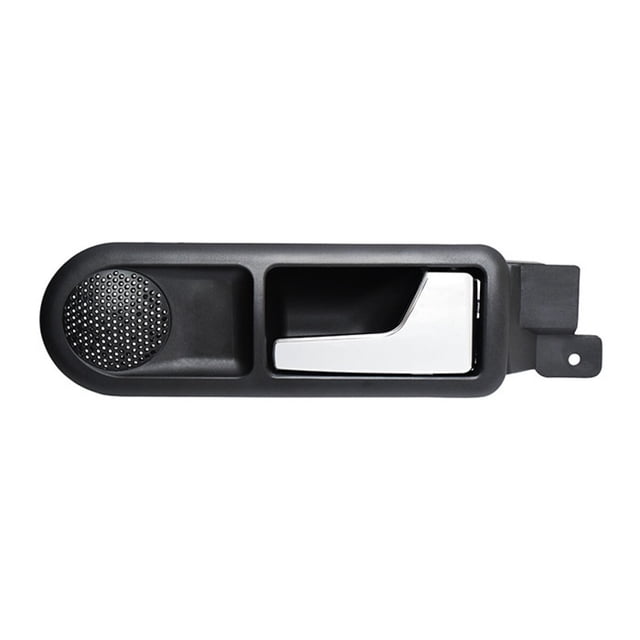 Manija de Puerta Interior HUSHAN Jetta 1999 A 2010 Volkswagen Tra Der Derecho Cromado/Negro