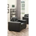 thumbnail image 1 of Fauteuil Aerys Metro, cuir de qualité supérieure, noir, 1 of 3