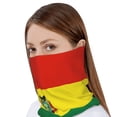 thumbnail image 4 of Womens Bolivian Flag Slouchy Beanie Cap Headwear Hat Turban, 4 of 7
