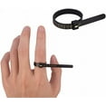thumbnail image 3 of duomi-Ring Sizer Measuring Tool Set, Black PVC Ring Sizer Gauge Set Ring Mandrel Measuring Stick Jewelry Making Tools for Jewelry Sizing Measuring, 3 of 4