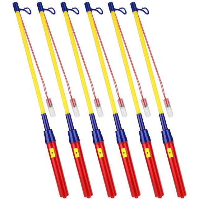Set de 6 Farolillos con Luz LED Electrónica para San Martín, Halloween, Cumpleaños Infantiles, Sailing Electrónica