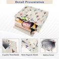 thumbnail image 3 of FORMRS Womens Corduroy Tote Bag Crossbody Shoulder Purse Handbag with Detachable Strap, Beige Cartoon Planes Pattern, 3 of 7
