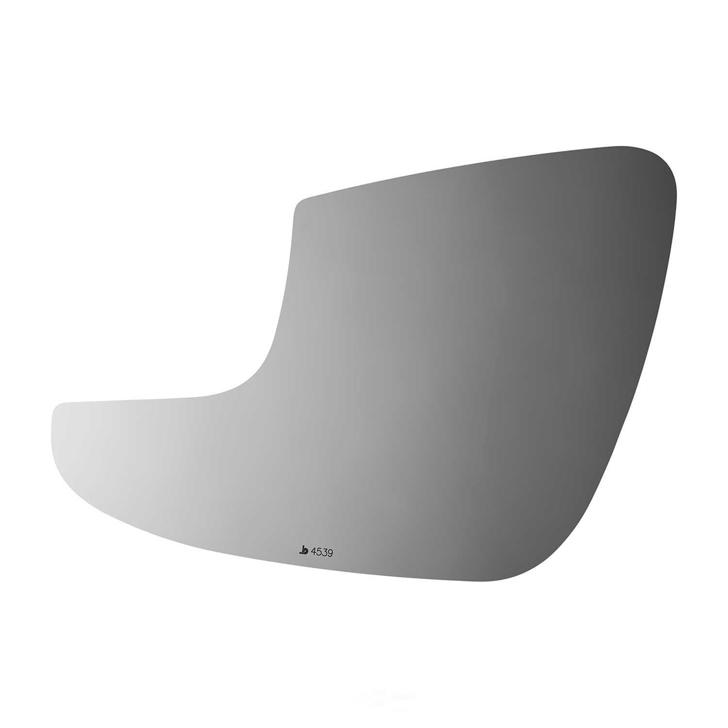 Burco Side View Mirror Replacement Glass - Clear Glass - 4539