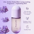 thumbnail image 2 of Spray corporal MeguStame Lilac Amber 100 ml para mujer, 2 of 7