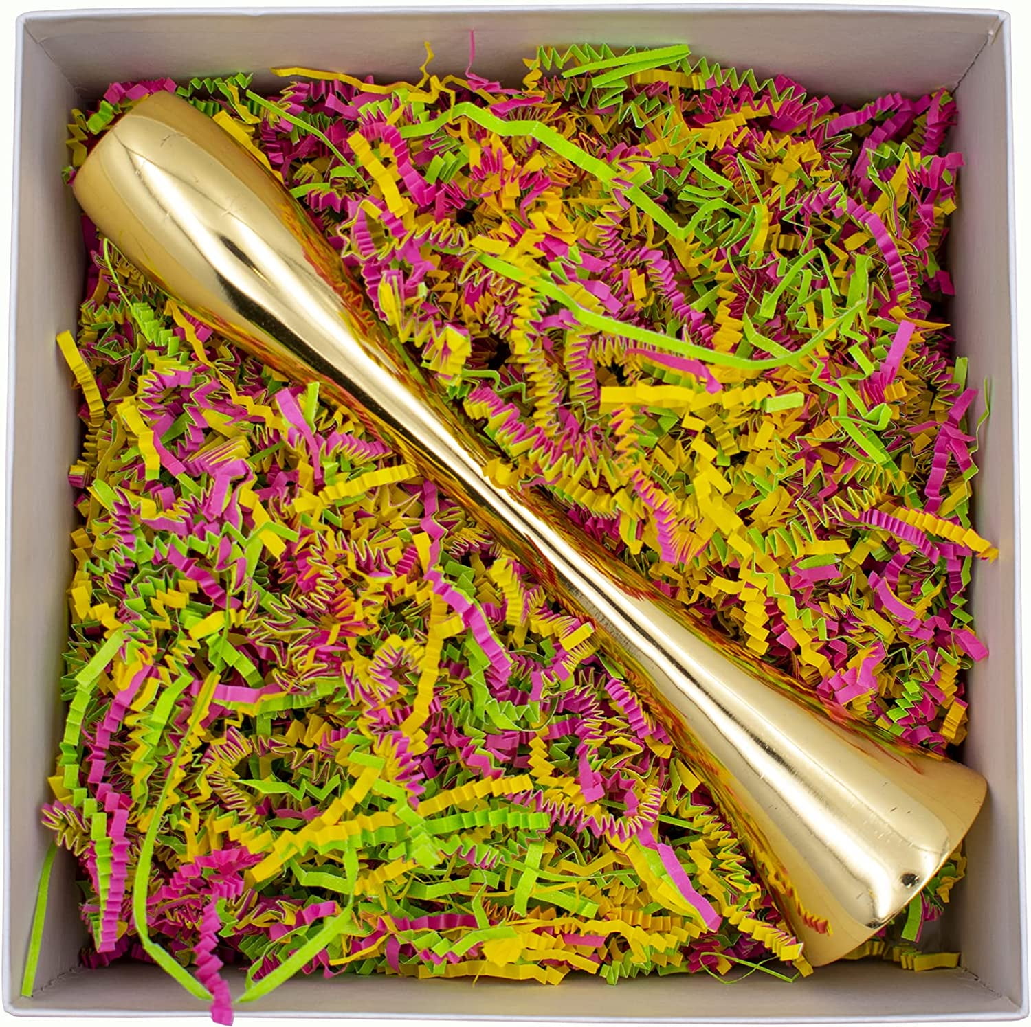3-Ply Crinkle Cut Shredded Paper, 2 lbs, Easter Blend