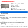 thumbnail image 2 of Radiator - Compatible with 2007 Cadillac Escalade, 2 of 2