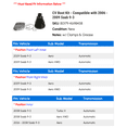 thumbnail image 2 of CV Boot Kit - Compatible with 2006 - 2009 Saab 9-3 2007 2008, 2 of 2