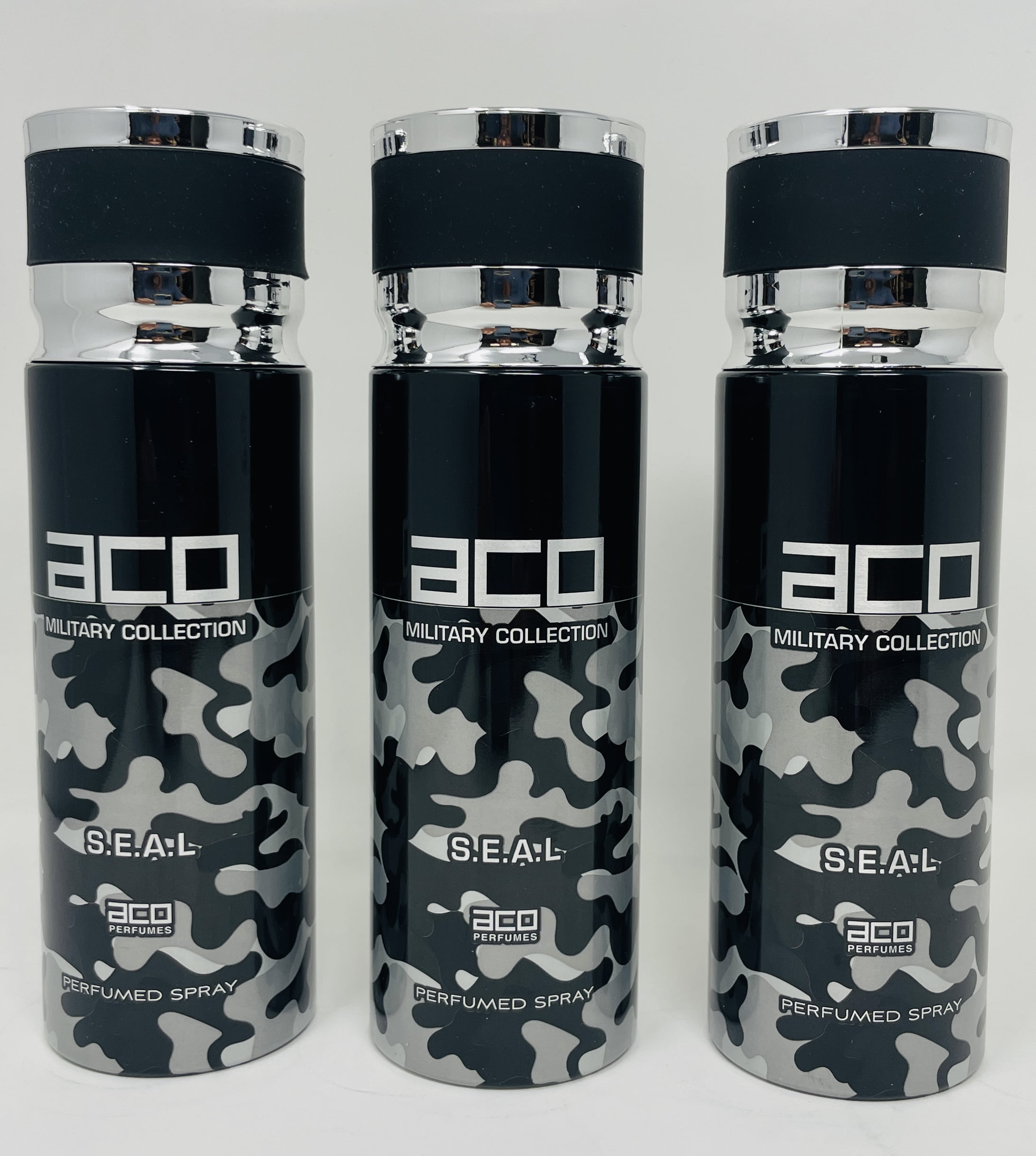 aco S.E.A.L Perfumer Body spray 200 ml Expired 2025 made in U.A.E 3