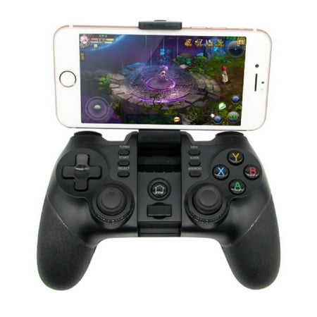 Manfiter Wireless Bluetooth Android Game Controller Mobile Gaming Controller Gamepad Joystick Compatible for iOS/Android Phone/PC Windows/Smart TV/TV Box/ (Best Wireless Game Controller For Pc)
