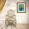 thumbnail image 3 of Vitaletti, Carolee 12x14 Gold Ornate Wood Framed with Double Matting Museum Art Print Titled - Bouquet Celebration II, 3 of 4