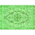 thumbnail image 1 of Ahgly Company Indoor Rectangle Medallion Green Traditional Area Rugs, 8' x 12', 1 of 1