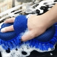 thumbnail image 6 of 1×Car Wash Microfiber Chenille Car Wash Sponges Care Washing Brush Pads Washing Towel Auto Gloves Styling Accessories Gadget, 6 of 9