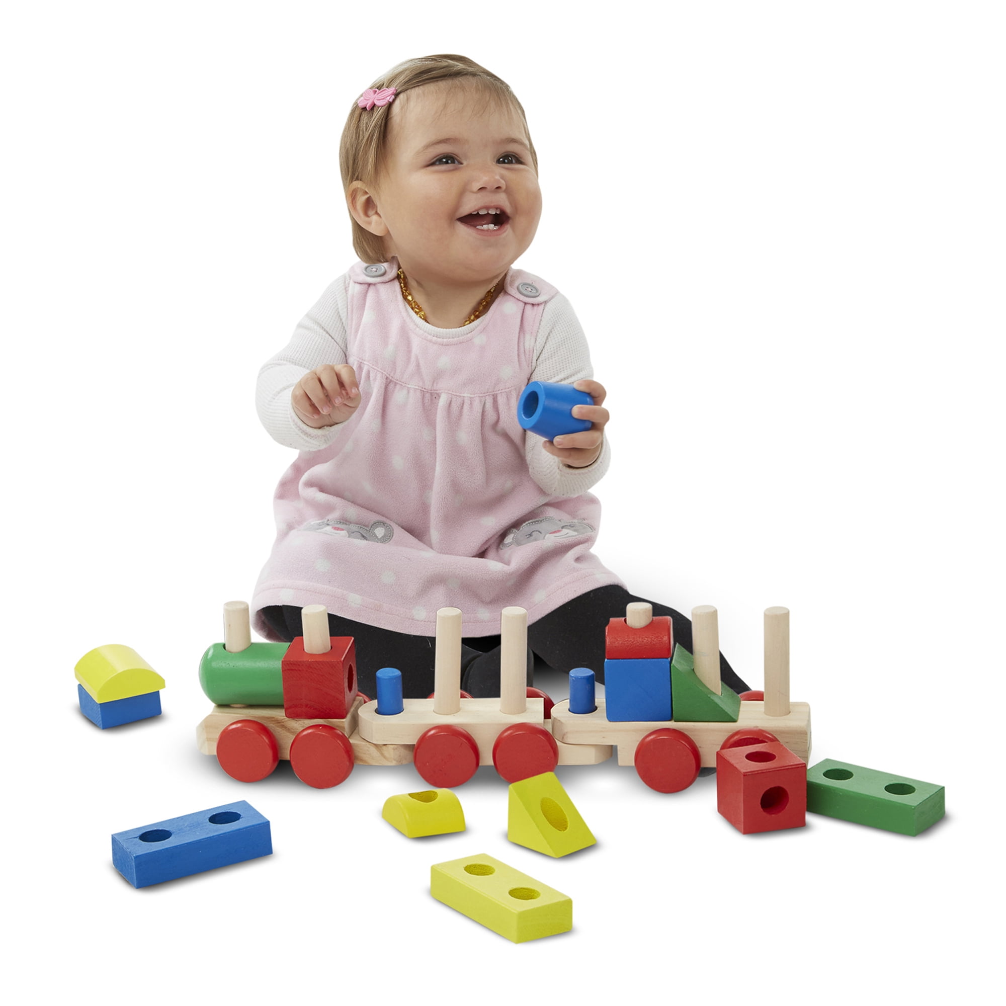 melissa and doug block train