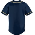 thumbnail image 3 of Youth GameDay Greats  Navy Central Alabama Community College Trojans Lightweight  Baseball Jersey, 3 of 4