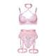 thumbnail image 1 of Gibobby Conjunto de lencería Erótica Ropa Interior Sexy para Mujeres Encaje Mujeres Lencería Cuello en V Ropa de Dormir(A, M), 1 of 4