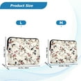 thumbnail image 4 of FORMRS 15-15.6 inch Laptop Sleeve Case Soft Carrying Quilted Computer Bag Cover, Floral Plaid, 4 of 7