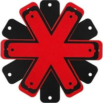 Pot & Pan Protectors - Big Different Sizes (16" 15" 14" 12") - Set of 8 - Material Felt, Cookware Protectors, Keep Kitchenware of Scratches and Avoid Clatter, Divider Pads