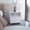 White#14, variant on Wooden Nightstands, Nightstand Chequered, Two Drawes, White Finish, White Bedside Nightstands,Particle Board Nightstands With Drawers, Furniture Bedroom Furniture Nightstands Nightstand Chequered, Tw