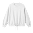 thumbnail image 5 of ZORYEVY Casual Sweatshirt for Women Lightweight Winter Pullover Womens Sweatshirt Crewneck Solid Loose Fit Long Sleeve Tops, 5 of 8