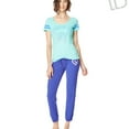 thumbnail image 2 of Aeropostale Womens Dream Big NY Graphic T-Shirt, Green, Juniors, Small, 2 of 2
