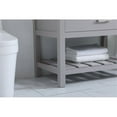 thumbnail image 5 of Elegant Decor Clement 36" MDF Single Bathroom Vanity with Backsplash in Gray, 5 of 8