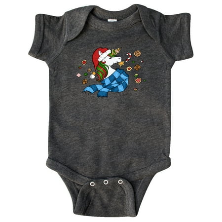 

Inktastic Cute Christmas Unicorn with Cookies Gift Baby Boy or Baby Girl Bodysuit