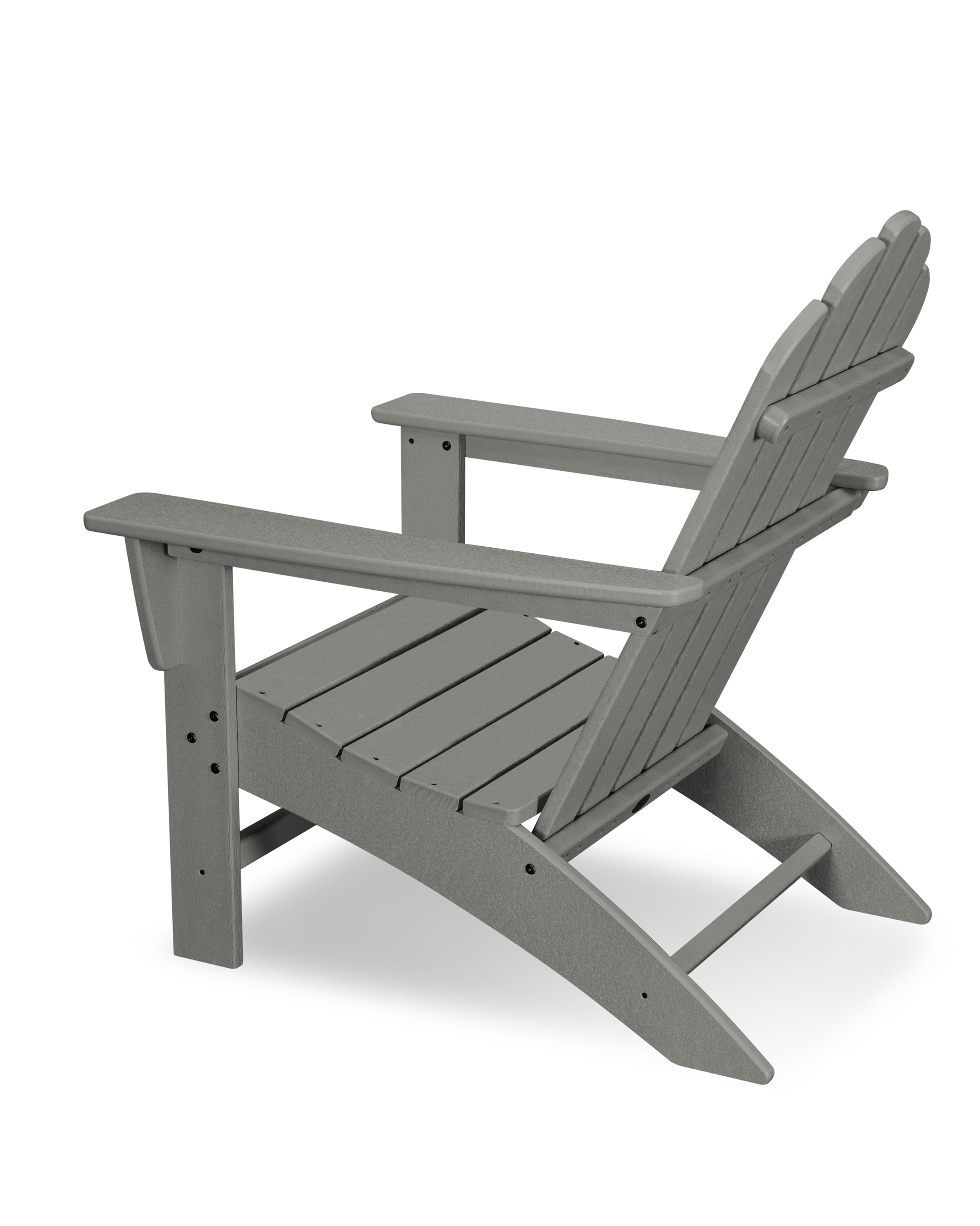 POLYWOOD® Canyon Adirondack Chair in Slate Grey