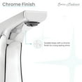 thumbnail image 5 of Monaco 8 in. Widespread, 2-Handle, Bathroom Faucet in Chrome, 5 of 8