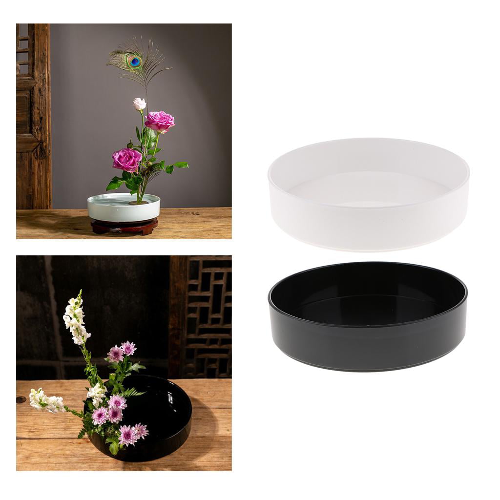 Traditional Japanese Ikebana Suiban Vase Container Flower Arrangement Supply 