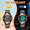 thumbnail image 3 of Digital Sports Watch for Age 4-15 Waterproof Watches with Alarm Stopwatch Birthday Chriatmas Gift for Age 4-15, 3 of 7