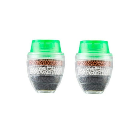 

EJWQWQE 2PC Faucet Water Purification Five-layer Purifier Filter Head