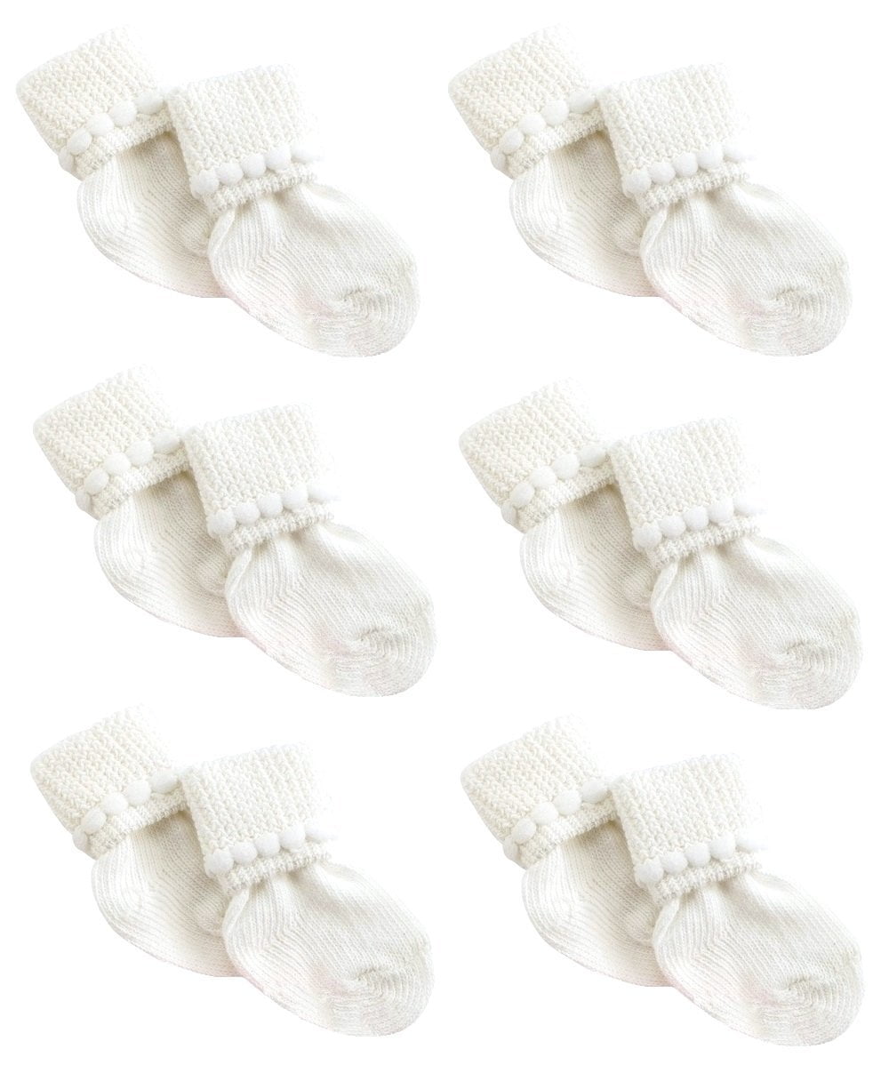 3 Pairs - White, Pink, Mint Details about   Newborn Baby Cute Socks 0-3 Months 