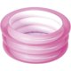 thumbnail image 4 of Round paddling pool 3 rolls with inflatable bottom 70 x 30 cm, Kids Pool, Baby Pool, 4 of 5