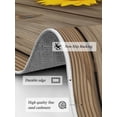 thumbnail image 3 of Rustic Area Rug for Bedroom 3x5 Ft Sunflowers Wood Grain Texture Pastoral Vintage Super Soft fuzzy Throw Rug Non-Slip Fluffy Plush Indoor Floor Carpet for Living Room Nursery Home Decor, 3 of 8
