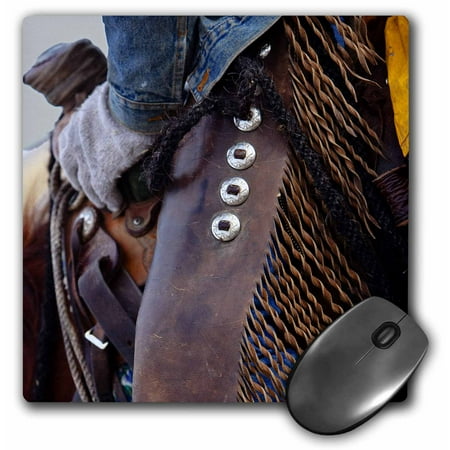 3dRose Cowboys riding gear in Shell, Wyoming - US51 JRE0132 - Joe Restuccia III, Mouse Pad, 8 by 8 inches