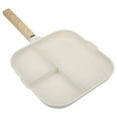 thumbnail image 4 of 3 In 1 Frying Pan, Evenly Heated Non Stick Portable Frying Pan Convenient  For Pancake, 4 of 8