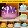 thumbnail image 2 of New Famous Game Toys Anime Project Genshin Impact Slime Pillow Doll Women Men Kawaii Cartoon Cosplay Plush Accessories Nice Giftrock10cm keychain Deng Xun unisex, 2 of 2