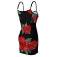 thumbnail image 6 of Ladies Elegant Sling Sleeveless Sexy Dress rose, 6 of 6