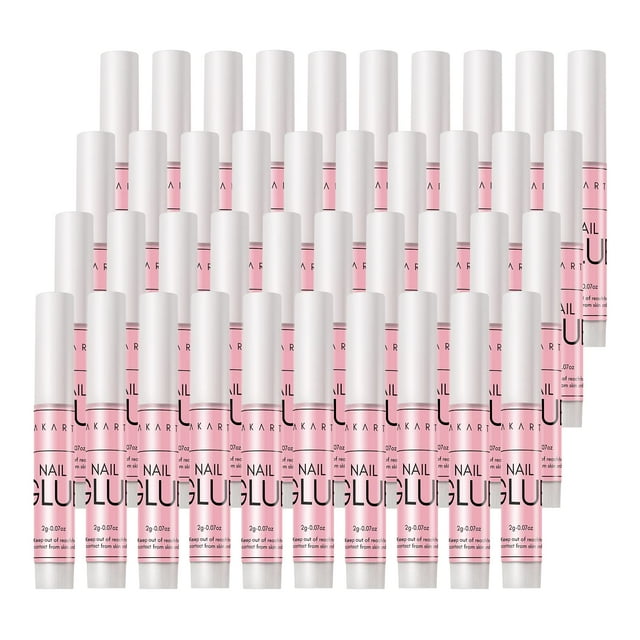 Pegamento de uñas Makartt Super Strong para uñas acrílicas, 2 ml, 40 unidades